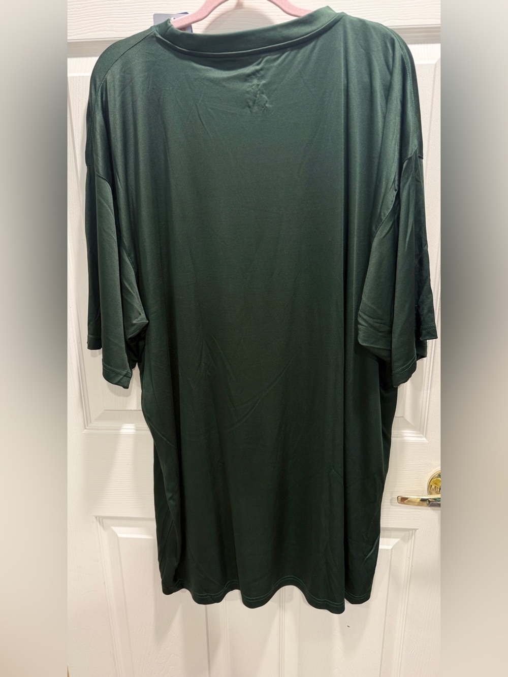 NWT Majestic Milwaukee Bucks Poly Green Logo Tee Shirt Men Big Tall 3XT 3XL - Picture 5 of 10